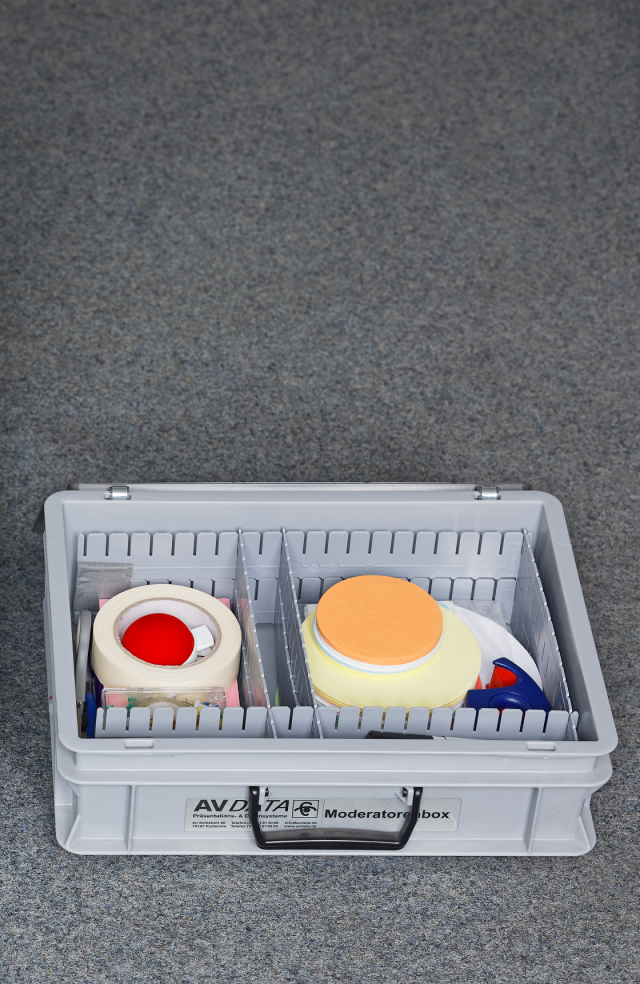 Moderatorenbox mieten